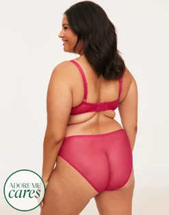 Bonnie Contour Plus Pink -Laced Bra Sales Store full 101