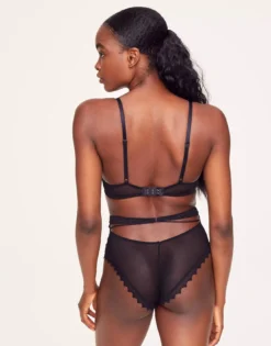 Edme Contour Black -Laced Bra Sales Store full 106