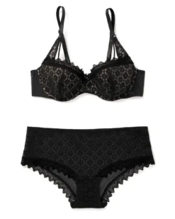 Edme Contour Black -Laced Bra Sales Store full 108