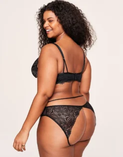 Jenni Unlined Plus Black -Laced Bra Sales Store full 111