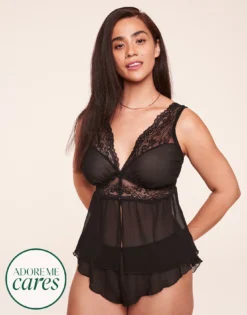 Jocie Unlined Plus Black