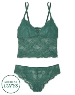 Gia Contour Green -Laced Bra Sales Store full 116