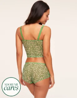 Pia Unlined Print -Laced Bra Sales Store full 1239