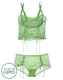 Pia Unlined Print -Laced Bra Sales Store full 1240