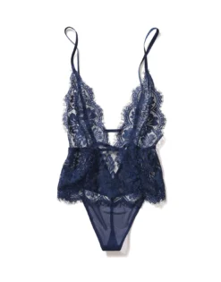 Anouchka Unlined Blue -Laced Bra Sales Store full 1256
