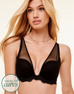 Joslyn Push Up Black