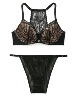 Selina Contour Black -Laced Bra Sales Store full 145