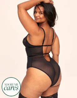 Rosie Unlined Plus Black -Laced Bra Sales Store full 1457