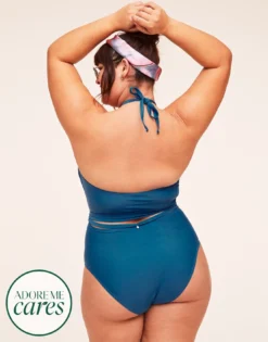 Lettie Contour Plus Blue -Laced Bra Sales Store full 1512