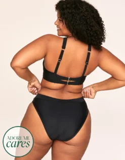 Demi Contour Plus Black 11 Demi Contour Plus Black -Laced Bra Sales Store full 1543