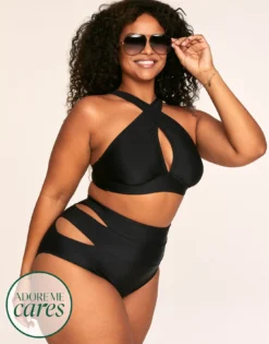 Demi Contour Plus Black 12 Demi Contour Plus Black -Laced Bra Sales Store full 1544