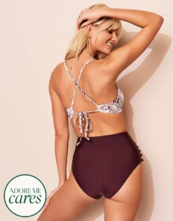 Averie Contour Print -Laced Bra Sales Store full 1559