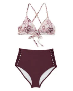 Averie Contour Print -Laced Bra Sales Store full 1561