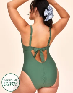 Morgan Contour Plus Green -Laced Bra Sales Store full 1664