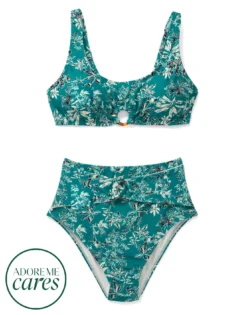 Allegra Contour Print -Laced Bra Sales Store full 1696