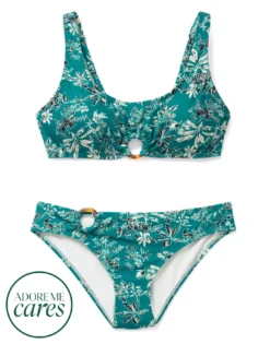 Allegra Contour Print -Laced Bra Sales Store full 1697