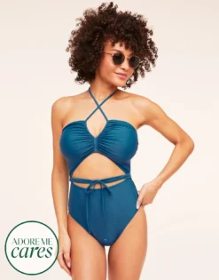 Lettie Contour Blue -Laced Bra Sales Store full 1704