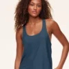 Marcy Mesh Tank Blue
