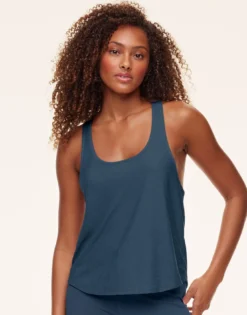 Marcy Mesh Tank Blue