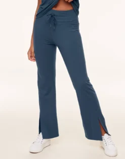 Cora Cozy Flare Legging Blue