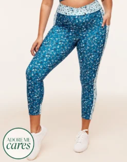 Lotus Crossover Legging Plus Print