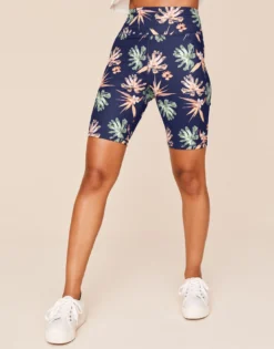 Cora Cozy Biker Short Print