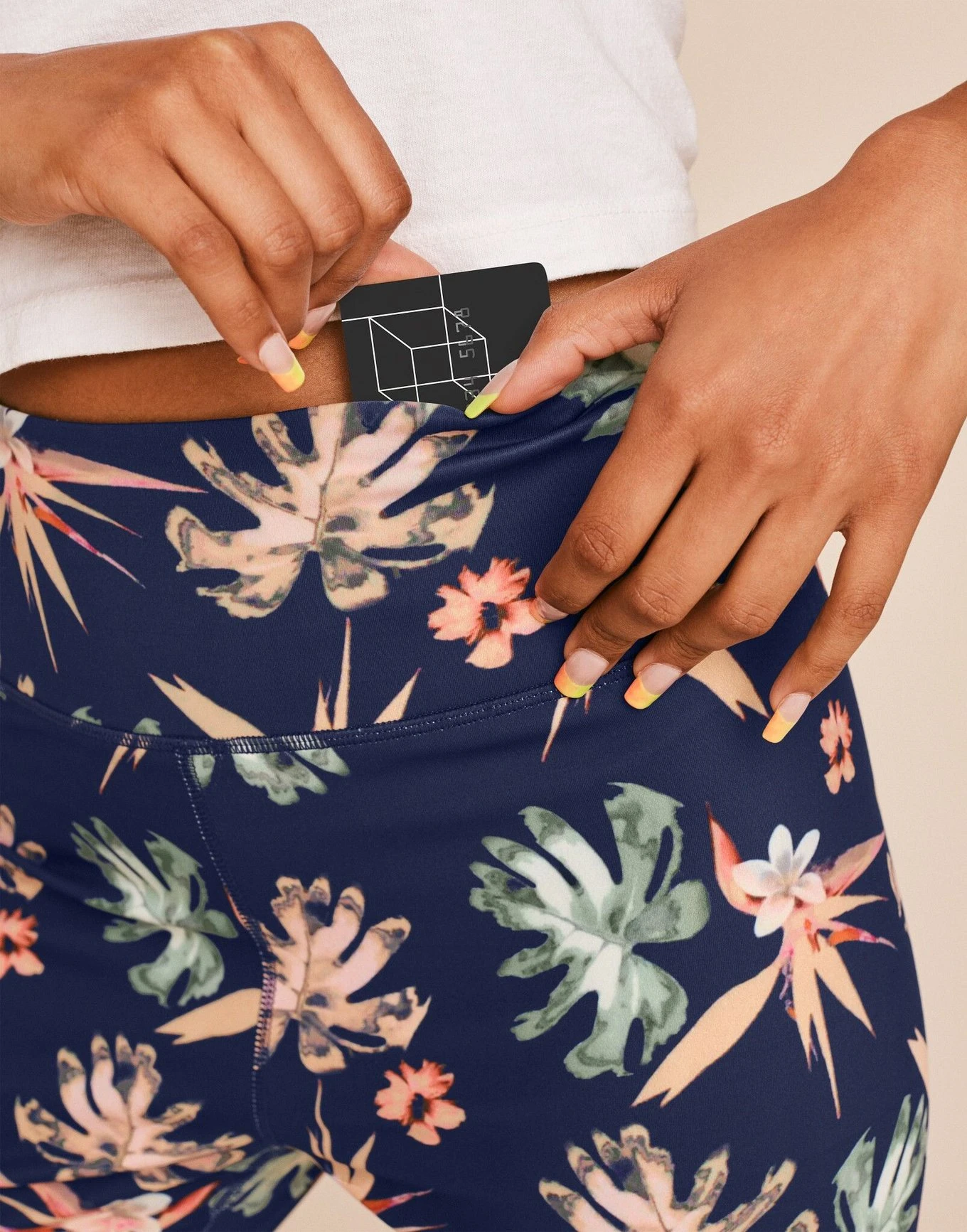 Cora Cozy Biker Short Print 2 Cora Cozy Biker Short Print - Image 2