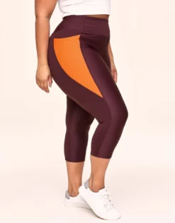 Bailey Brushed Crop Plus Red