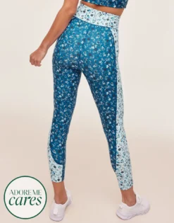 Lotus Crossover Legging Print -Laced Bra Sales Store full 1834