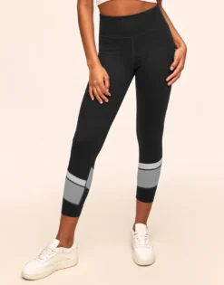 Haley Heather Colorblock 7/8 Black