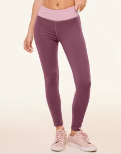 Bailey Medium Rise Legging Purple