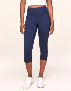 Cora Cozy Ventilation Crop Blue