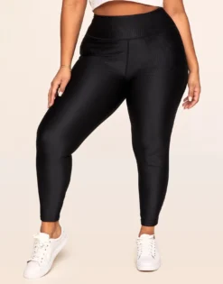 Remy Rib Legging Plus Black