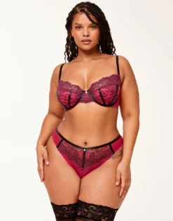 Paloma Contour Plus Pink -Laced Bra Sales Store full 191