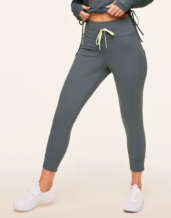 Cora Cozy Slim Jogger Gray