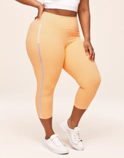 Cora Cozy Ventilation Crop Plus Orange