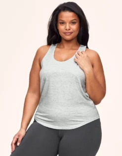 Allie Active Tank Plus White