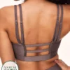 Remy Rib Bra Lined Gray