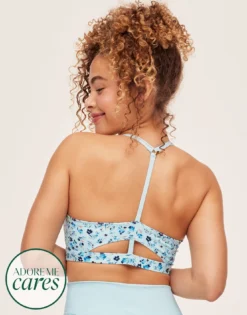 Lotus Low Support Ruched Bra Lined Print -Laced Bra Sales Store full 2013