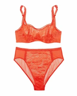 Charlize Unlined Orange