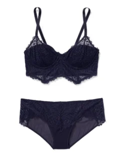 Lucinda Contour Blue -Laced Bra Sales Store full 218