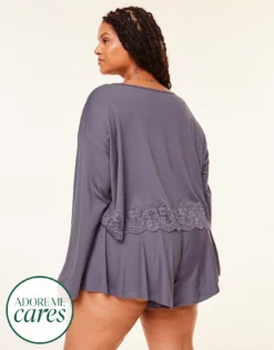 Ande Plus Purple -Laced Bra Sales Store full 2409