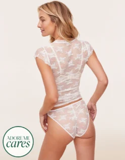 Shirra White -Laced Bra Sales Store full 2471