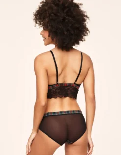 Breena Contour Print -Laced Bra Sales Store full 255