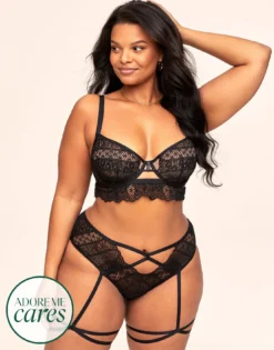 Odette Unlined Plus Black