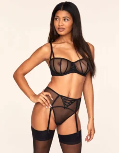 Bianca Unlined Black -Laced Bra Sales Store full 265