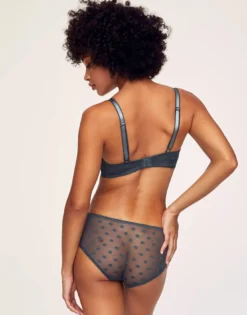 Amalee Contour Gray -Laced Bra Sales Store full 270