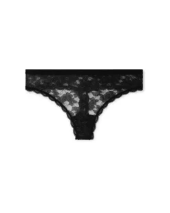 Cori Thong Plus Black -Laced Bra Sales Store full 2705