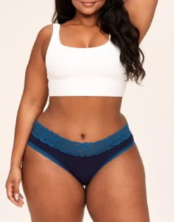 Millie Cotton Pack Hipster Plus Black -Laced Bra Sales Store full 2823