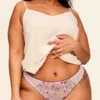 Rosa Solo Thong Plus Print